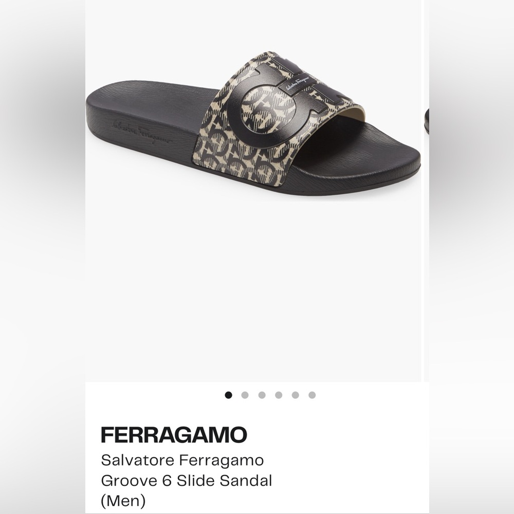 Ferragamo men’s slide new!